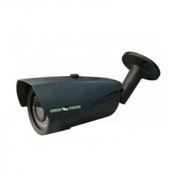 Камера наружная AHD Green Vision GV-048-AHD-G-COS13V-40, Gray, 1/3" IMX225, 960P / 25 fps, f=3.6 mm, 0.01 Lux, ИК подсветка до 30 м, IP65, 1850 г