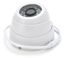 Камера наружная HDTVI Pipo 3424HD-XM/W, White, 2mp, 1/4" Progressive Scan CMOS, 720p / 25 fps, 0.01 Lux, f=3.6 мм, ИК подсветка до 20 м, IP66, 450 г