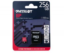  ' Patriot 256GB microSDXC class 10 UHS-I/U3 EP A1 (PEF256GEP31MCX)