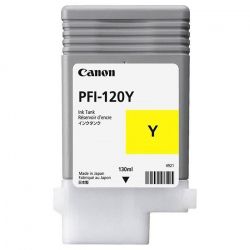  Canon PFI-120Y, Yellow, imagePROGRAF TM-200/205/300/305, 130  (2888C001)