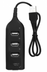 Концентратор USB 1.1, 4 ports, Black, 480 Mbps (DNS-HUB4-OB)
