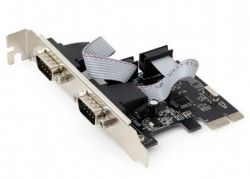 ���������� PCI-E x1 - 2 x RS-232 (COM ����), Gembird, ������ WCH382, ��������������� ���������� (SPC-22)