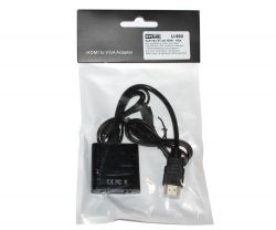  HDMI (M) - VGA (F), STLab, Black, 20 ,     (U-990) -  1