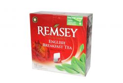 Чай черный Remsey English Breakfast Tea, 75 пакетов