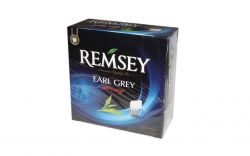 Чай черный "Remsey" Earl Grey Strong, 75 пакетов