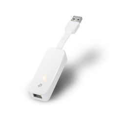   USB TP-LINK UE300, White, 1xGLan, USB 3.0, RTL8153 -  3
