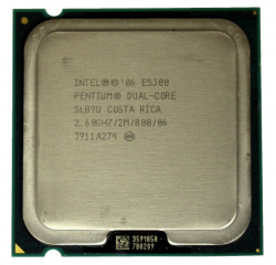 Б/У Процессор LGA 775 Intel Pentium E5300, Tray, 2x2,6GHz, FSB 800MHz, L2 2Mb, Wolfdale, 45nm, TDP 65W (AT80571PG0642M)