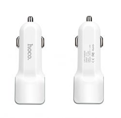    Hoco Z23, White, 2xUSB, 2.4A + Cable Micro USB -  3