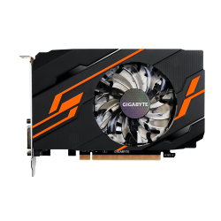  GeForce GT1030 OC, Gigabyte, 2Gb DDR5, 64-bit, DVI/HDMI, 1544/6008MHz (GV-N1030OC-2GI) -  2