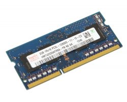 Б/У Память SO-DIMM DDR3, 2Gb, 1600 MHz, Hynix, 1.35V (HMT425S6AFR6A-PB)