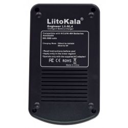  LiitoKala Lii-NL4, Black, 4xAA/AAA/C Ni-MH/Ni-Cd, 18650/26650 Li-Ion,  /  -  5