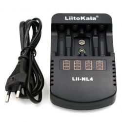  - LiitoKala Lii-NL4, Black, 4xAA/AAA/C Ni-MH/Ni-Cd, 18650/26650 Li-Ion,   /   -  3