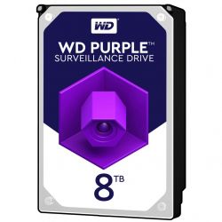   3.5" 8Tb Western Digital Purple, SATA3, 256Mb, 7200 rpm (WD82PURZ) -  1