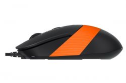  A4tech FM10 (Orange) Fstyler, USB, 1600dpi, (Black + Orange) -  3