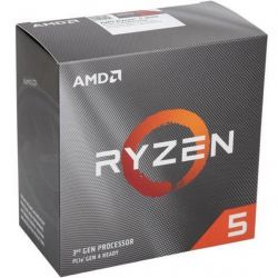  AMD (AM4) Ryzen 5 3600, Box, 6x3,6 GHz (Turbo Boost 4,2 GHz), L3 32Mb, Matisse, 7 nm, TDP 65W,  Wraith Stealth (100-100000031BOX) -  3