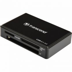 ��������� ��������� Transcend RDC8, Black, USB 3.1, ��� SD / microSD / CompactFlash, ���������� USB Type-C (TS-RDF8K2)