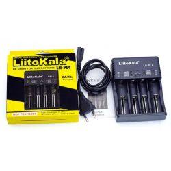   LiitoKala Lii-PL4, Black, 4xAA/AAA Ni-MH/Ni-Cd, 18650/26650 Li-Ion, , 220V/12V, LED    -  6