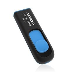 USB 3.2 Flash Drive 64Gb ADATA UV128, Black (AUV128-64G-RBE) -  2