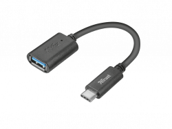  Trust, Black, USB 3.0 (F) - USB 3.1 Type C (M) (20967)