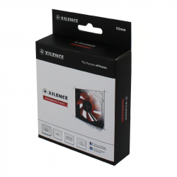 ���������� 92 ��, Xilence XF041, Black/Red, PWM, �������� �������� ��������, 92x92x25 ��, 900-1800 ��/��, �� 22 dB, 4-pin - �������� 3