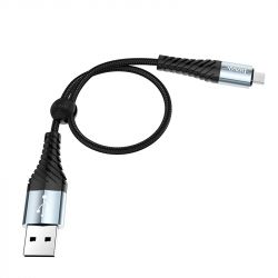  USB <-> microUSB, Hoco Cool, Black, 1  (X38)