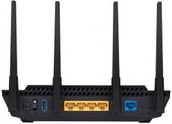 ������ Asus RT-AX58U, Wi-Fi 6 (802.11ax), �� 3000 Mb/s, 4x100/1000 Mb/s, USB3.0 x 1, IPTV/ Ai�loud, ��������� 3G � 4G / FTP server / Print server, 4 ������� ��������� ������� - �������� 4