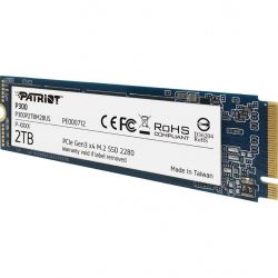SSD  Patriot P300 2Tb M.2 PCI-E 4x 3D TLC (P300P2TBM28) -  3