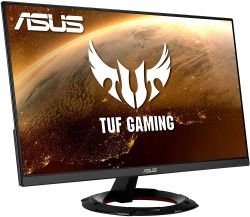  23.8" Asus TUF Gaming VG249Q1R, Black, WLED, IPS, 1920x1080, 165 , 1 , 250 /, 1000:1, 178/178, 2xHDMI/DP, Vesa 75x75, 2x2 , AMD FreeSync Premium -  2