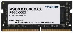  SO-DIMM, DDR4, 4Gb, 2666 MHz, Patriot Signature Line, 1.2V, CL19 (PSD44G266682S) -  1