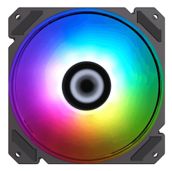  120 , GameMax Rainbow Force C9, 12012025 , RGB , 1200 /, 28.8 (), 3-pin/Molex / 3-pin RGB (FN-12Rainbow-C9)