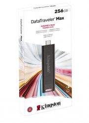 USB 3.2 Type-C Flash Drive 256Gb Kingston DataTraveler Max, Black,  1000/900 / (DTMAX/256GB) -  3