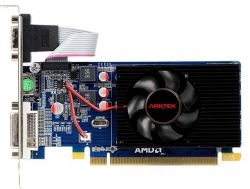  Radeon R5 230, Arktek, 1Gb GDDR3, 64-bit, VGA/DVI/HDMI, 625/1000 MHz, Low Profile (AKR230D3S1GL1) -  2