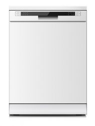 Посудомоечная машина PRIME Technics PDW 60126 WB, White, комплектов посуды 12 шт, программ мойки 6 шт, механическое, A, 84.5x59.8х60 см