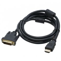  HDMI - DVI 1.8  Patron Black,   (PN-DVI-HDMI-18F)