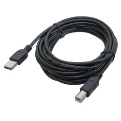  USB 2.0 AM/BM BLACK 4.5  PN-AMBM-45 PATRON -  1