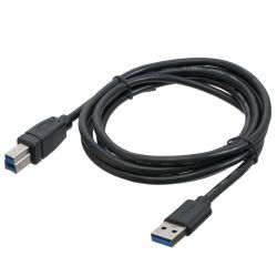  USB 3.0 - USB BM 1.8  Patron Black (PN-AMBM-USB3-18) -  1