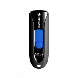 USB 3.1 Flash Drive 512Gb Transcend JetFlash 790, Black (TS512GJF790K) -  2