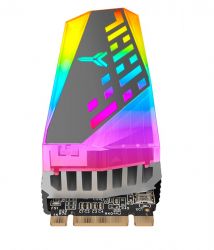Радиатор для M.2 Qube M.2-4, Gray, для формата 2280, разъем M.2 (NGFF), RGB подсветка - Картинка 4