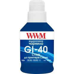  WWM Canon G5040/G6040/G7040, GM2040/GM4040, Cyan, 190 ,  (G40C)