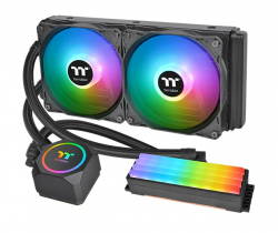 ������� �������� ����������� Thermaltake Floe RC240 CPU & Memory AIO Liquid Cooler (CL-W271-PL12SW-A)