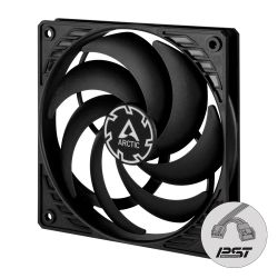 ���������� 120 ��, Arctic P12 Slim PWM PST, Black, 120�120�15 ��, PWM, 300-2100 ��/���, 4-pin, �������������� ��������� (ACFAN00187A)