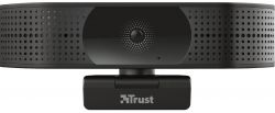- Trust Teza 4K Ultra HD, Black, 3840x2160 / 30 fps, USB,  , ,   ,   + , 2  (24280)
