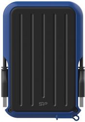   2Tb Silicon Power Armor A66, Black/Dark Blue, 2.5", USB 3.2 (SP020TBPHD66SS3B)