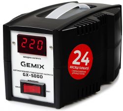  Gemix GX-500D 500VA, 350W,   140-260V, 2  (Schuko), 2.3 , LCD 