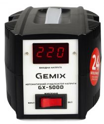  Gemix GX-500D 500VA, 350W,   140-260V, 2  (Schuko), 2.3 , LCD  -  2