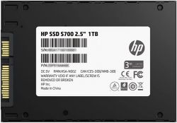 SSD  HP S700 1Tb SATA3 2.5" 3D TLC (6MC15AA) -  4