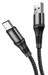  USB <-> USB Type-C, Hoco X50 Excellent, 1 m, X66, Gray -  1