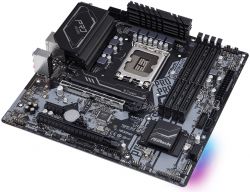 ASRock Материнська плата H670M PRO RS s1700 H670M 4xDDR4 HDMI DP mATX H670M_PRO_RS - Картинка 3