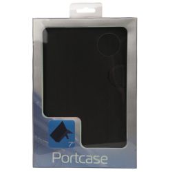 7" Чехол для планшета PORTCASE TBL-470BK / чорний / чехол-подставка / еко-шкіра;пластик / гумові куточки - Картинка 5