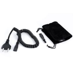 Електробритва Харків Х-7101, Black, 7W, роторна, сухе гоління, 3 головки для гоління, плаваюча конструкція ножів одинарне лезо, живлення від мережі, тример для скронь, механічна кнопка включення - Картинка 6